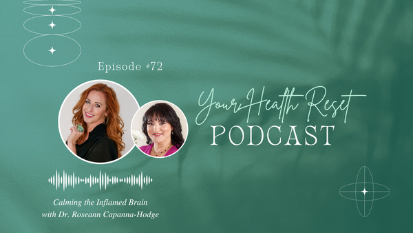 Episode 72: [Interview] Calming the Inflamed Brain with Dr. Roseann Capanna-Hodge