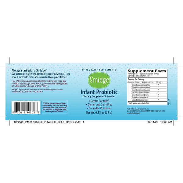 Smidge® Infant Probiotic