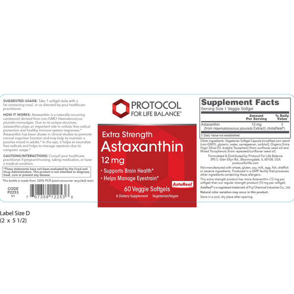 Astaxanthin 12mg