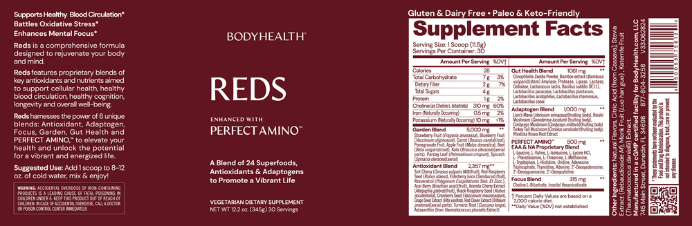 BodyHealth Reds