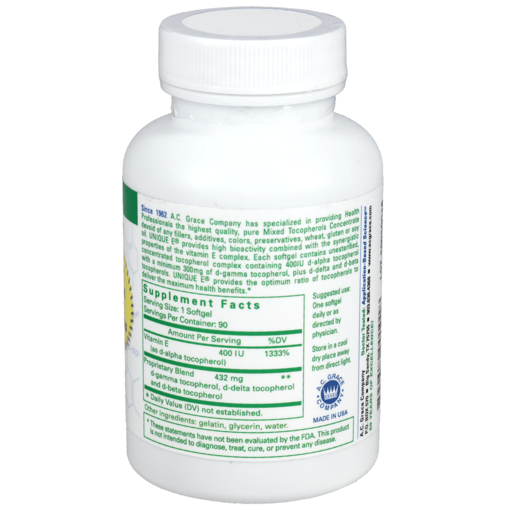 UNIQUE E® Mixed Tocopherols Concentrate