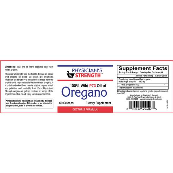 Wild Oil of Oregano Gelcap