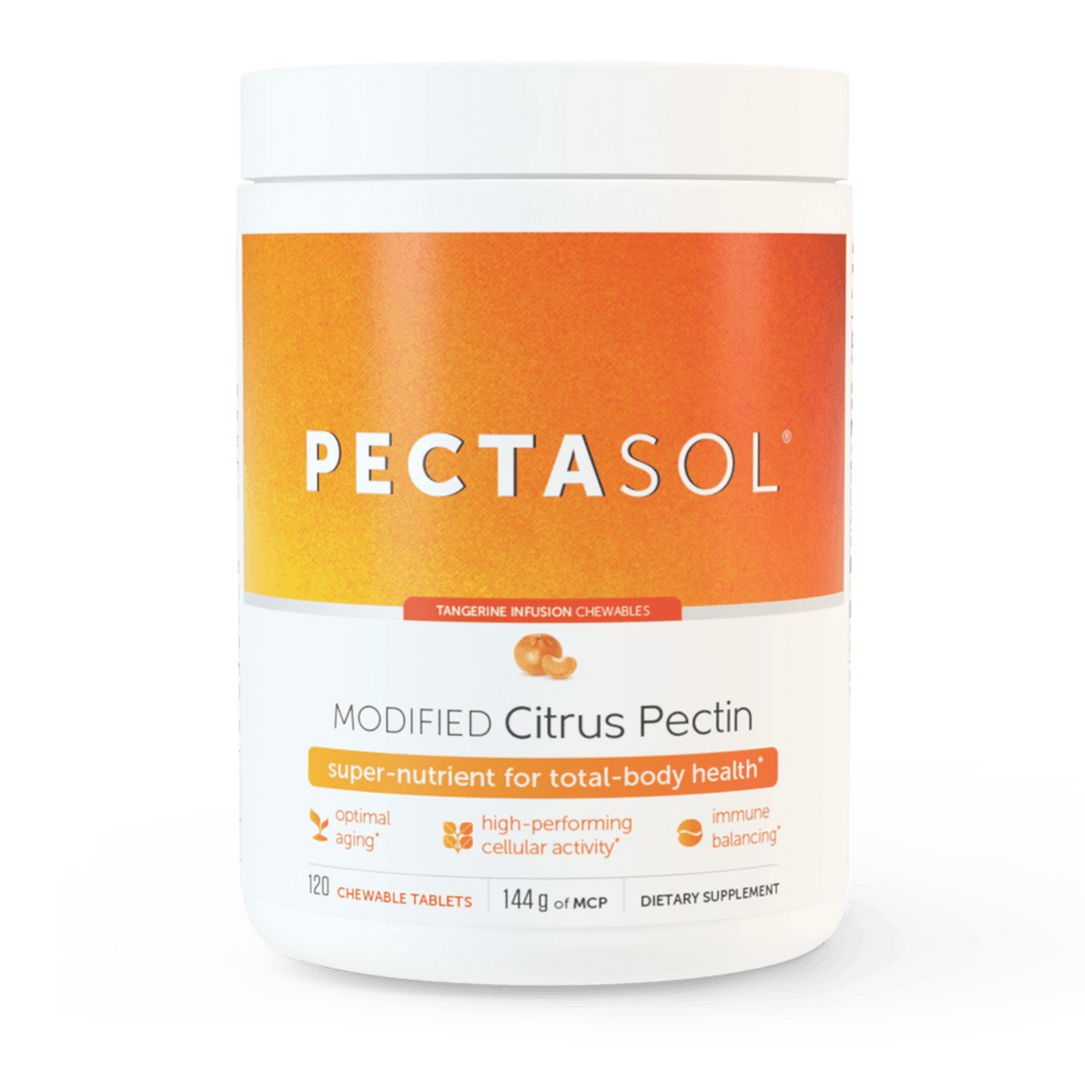 PectaSol-C Modified Citrus Pectin Chewable Tablets - Tangerine Flavor