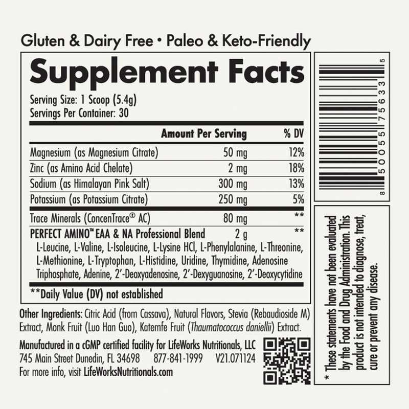 Essential Aminos + Electrolytes