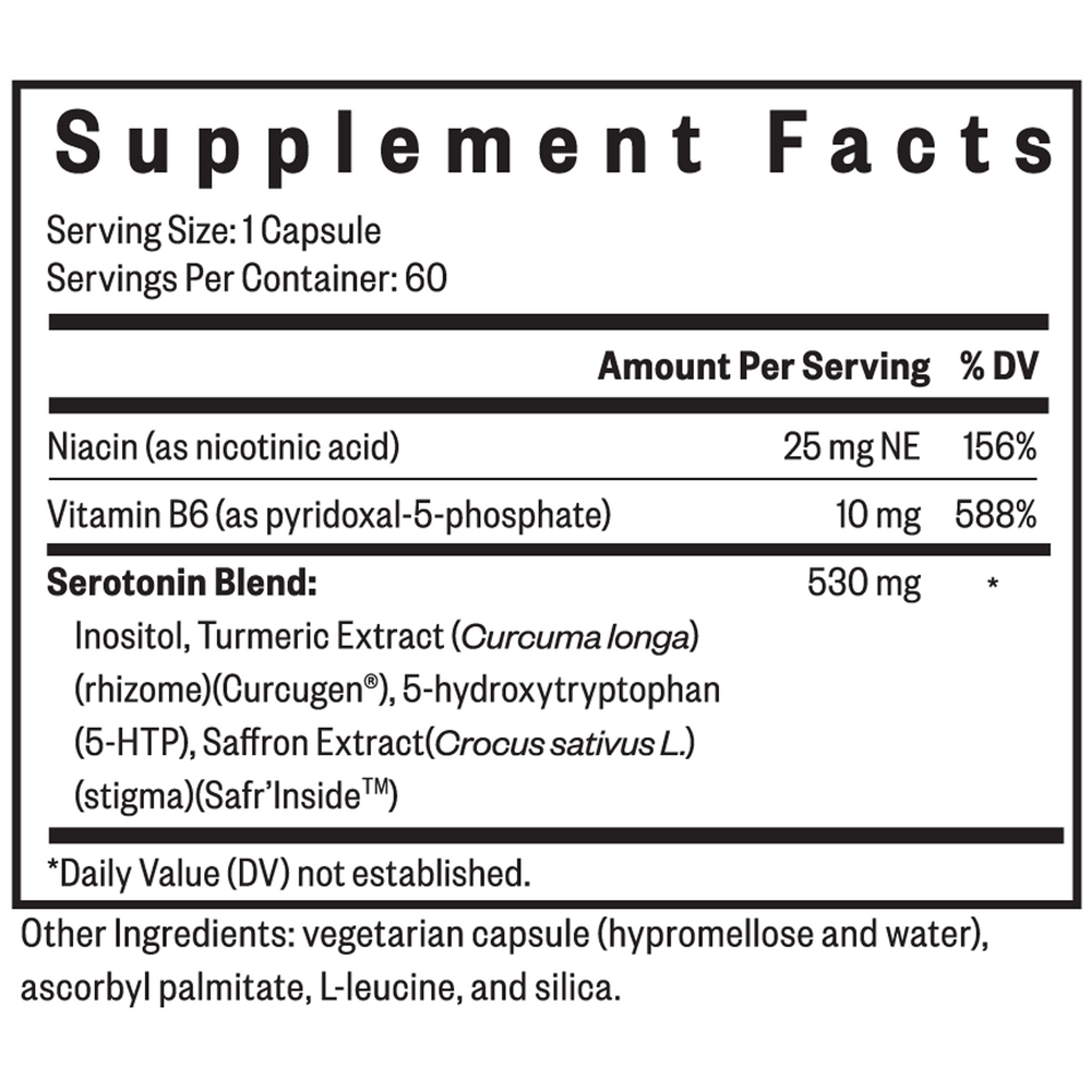Serotonin Nutrients