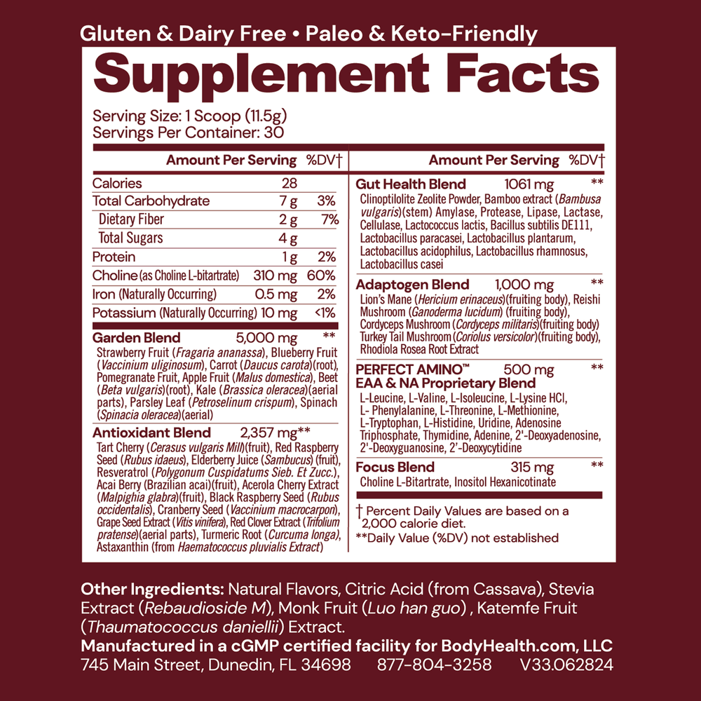 BodyHealth Reds