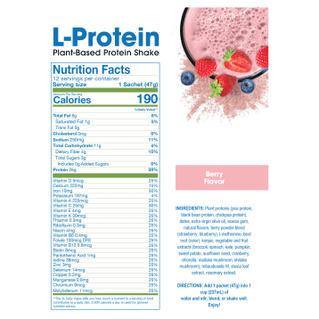 L-Protein Shake - Berry