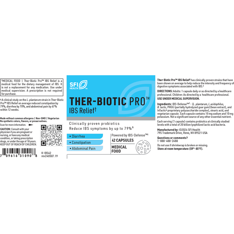 Ther-Biotic Pro IBS Relief