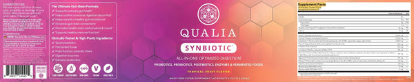 Qualia Synbiotic, Tropical Fruit 5.6 oz