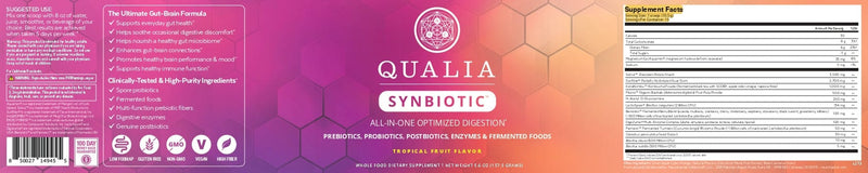 Qualia Synbiotic, Tropical Fruit 5.6 oz