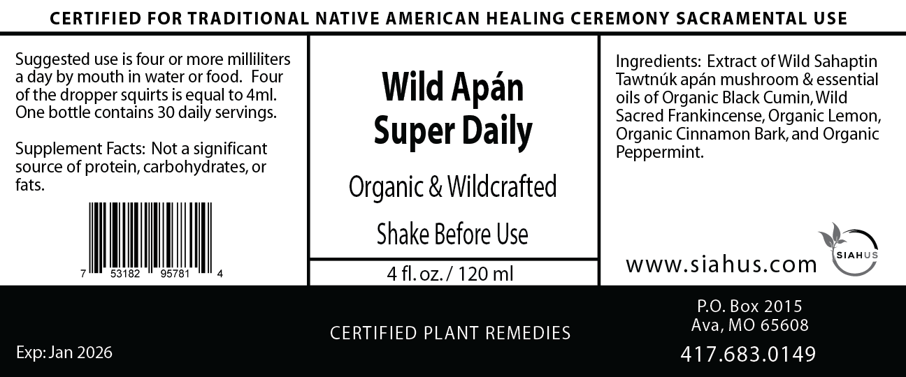 Apán Super Daily – 4oz