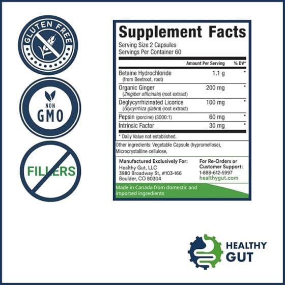 HCL Guard™  Holistic Stomach help