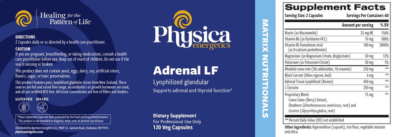 Adrenal LF - Enhanced Formulation