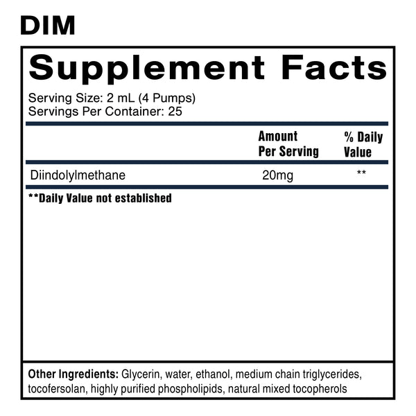 DIM: Nanoemulsified