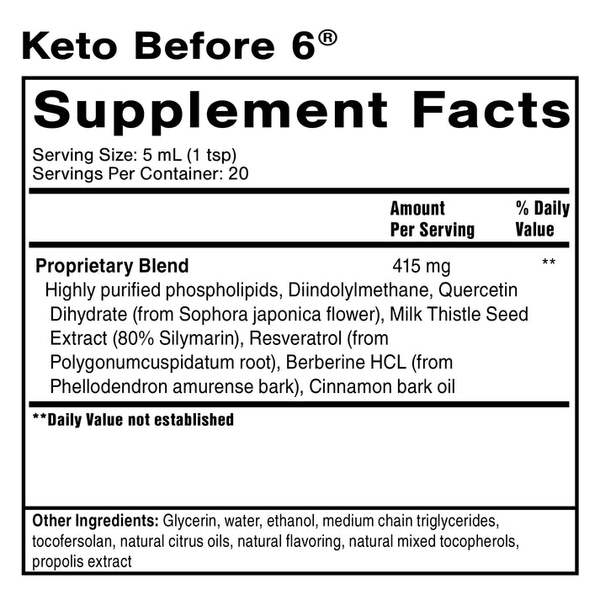 Keto Before 6 100 ml