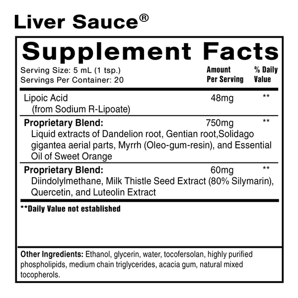 Dr. Shade's Liver Sauce 3.38 fl oz