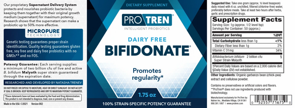 Bifidonate Dairy Free 1.75 oz