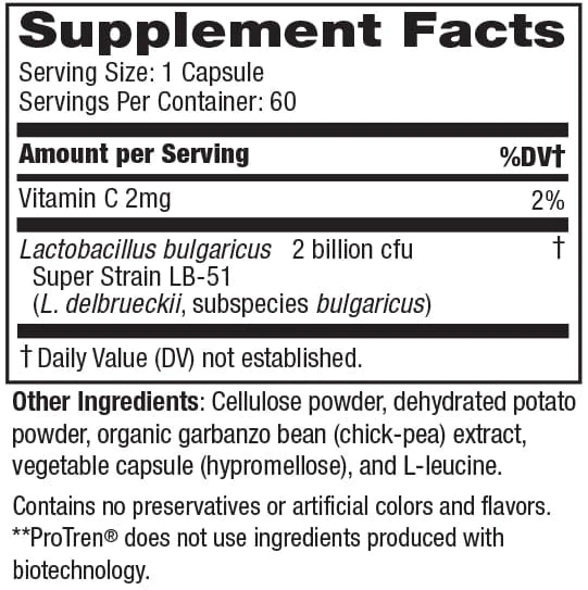 Bulgaricum Dairy Free - 60 caps