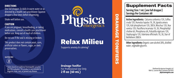 Relax Milieu