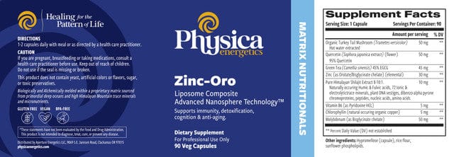 Zinc-Oro