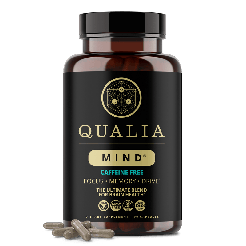 Qualia Mind 90 vegcaps Caffeine Free