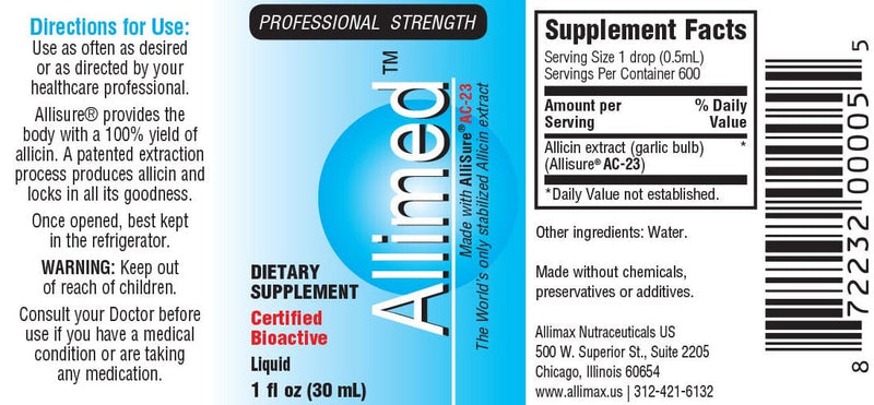 Allimed Liquid Dropper 2 oz (60 ml)