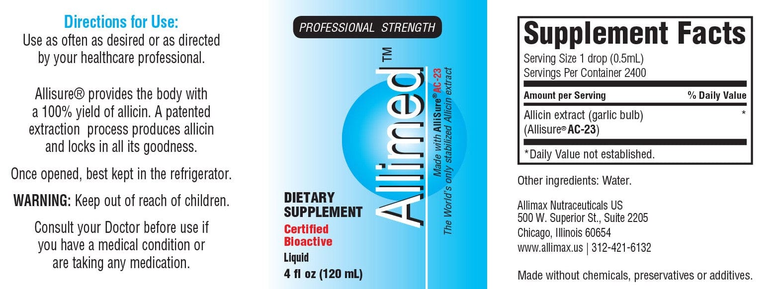 Allimed Liquid 4 oz (120 ml)