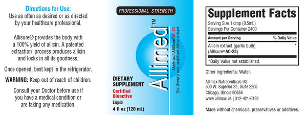 Allimed Liquid 4 oz (120 ml)