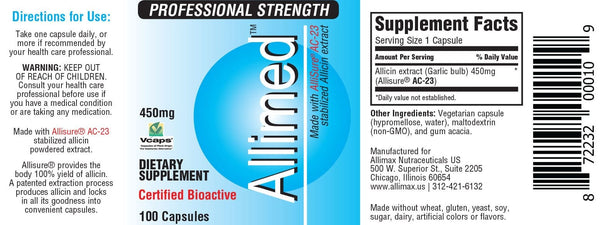 Allimed Capsules 100 Count