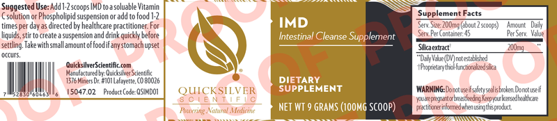 IMD Intestinal Cleanse Supplement