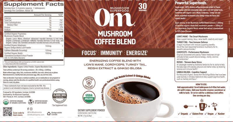 Mushroom Coffee Blend