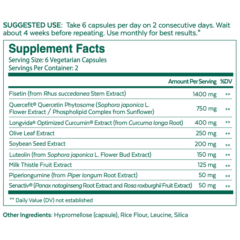 Qualia Senolytic 12 caps