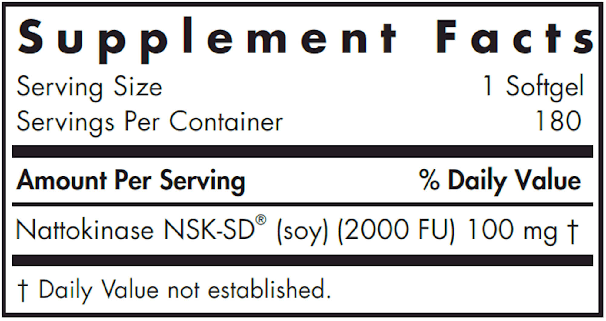 Nattokinase NSK-SD