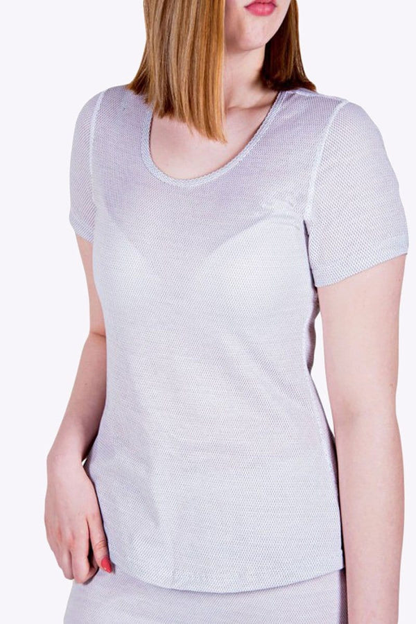 Shielding T-Shirt for Women, Short Sleeved