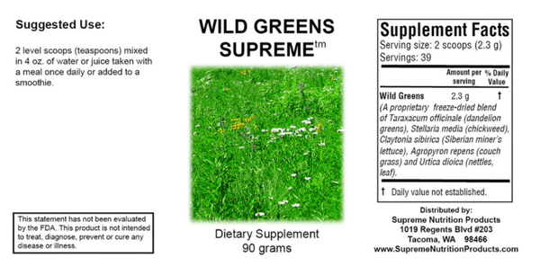 Wild Greens Supreme
