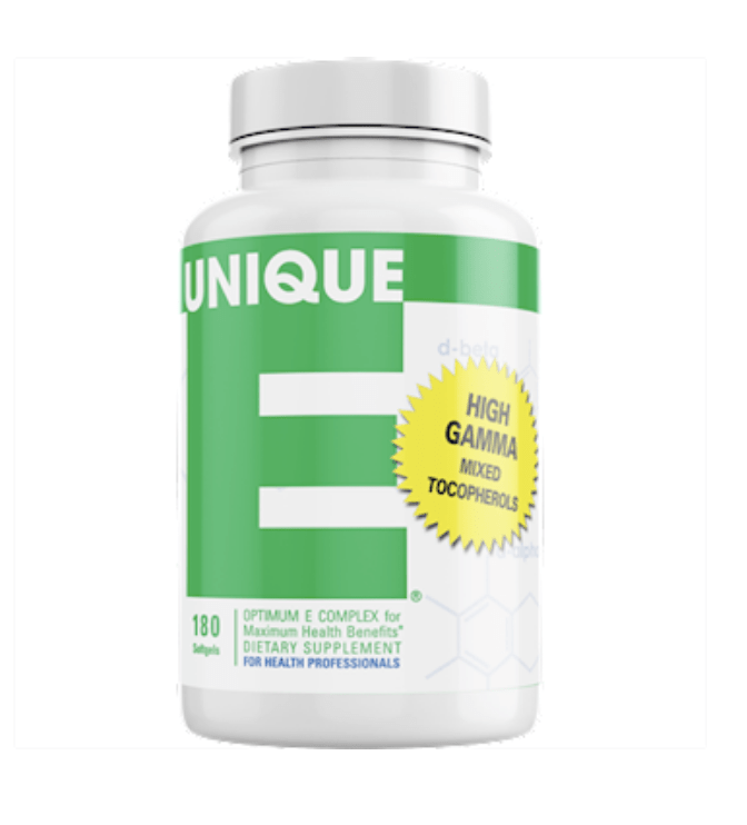Unique E Tocopherols 180 softgels
