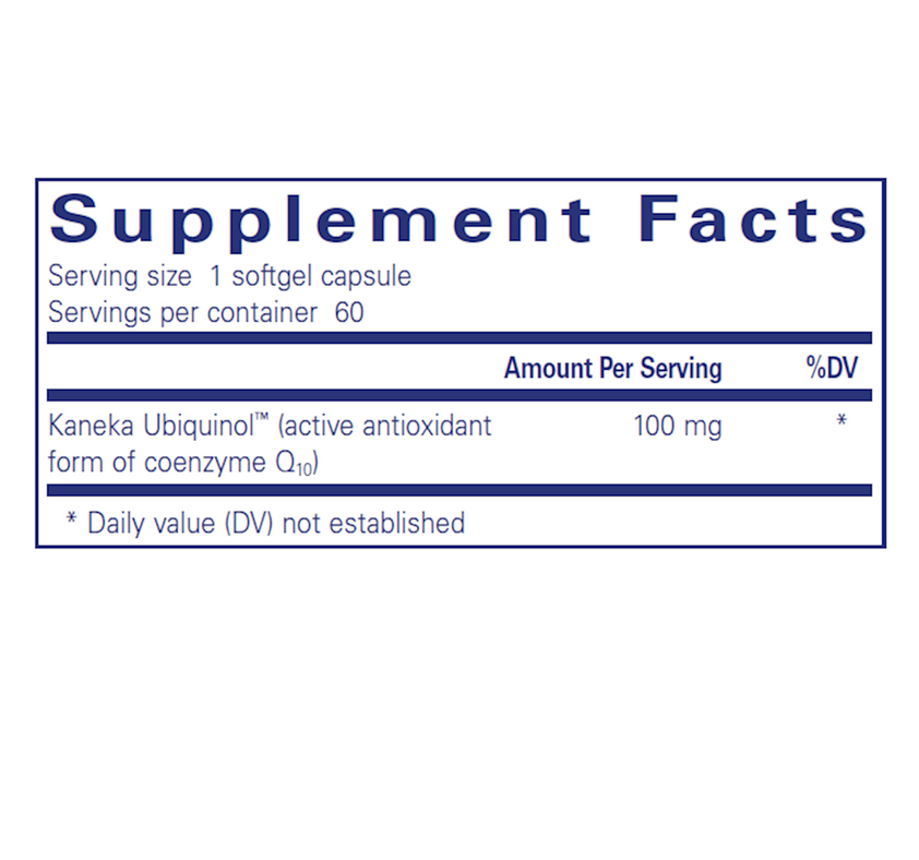 Ubiquinol QH 100 mg