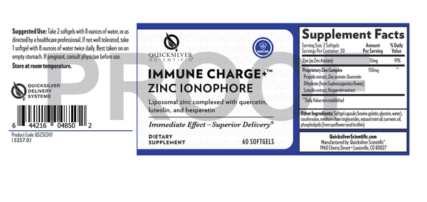 Immune Charge + Zinc Ionophore