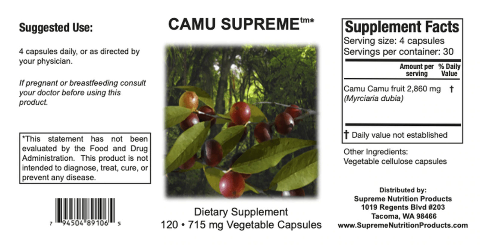 Camu Supreme Capsules