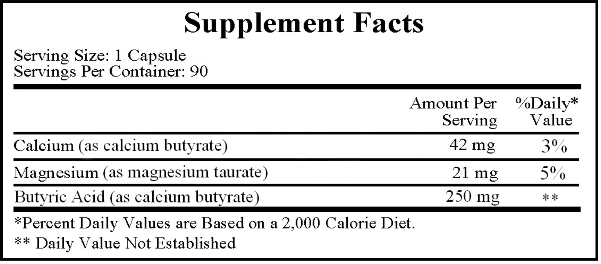 Butyric Acid