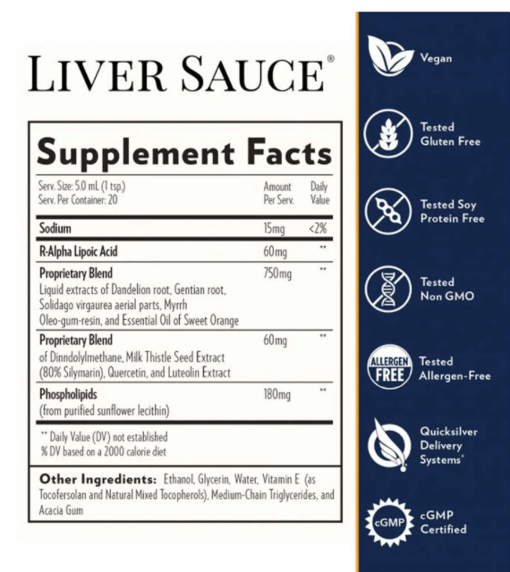 Dr. Shade's Liver Sauce 3.38 fl oz